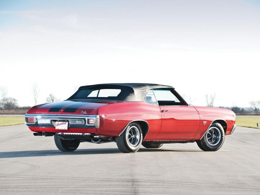  Chevrolet Chevelle SS 454 LS6 Convertible 1970 года  (фото 26 из 42)